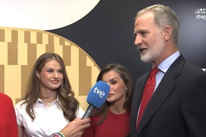 La familia real, en TVE.