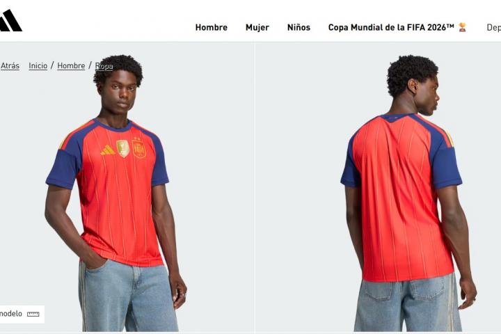 Adidas ya promociona la camiseta con la segunda estrella tras la victoria de España en el Mundial 2026