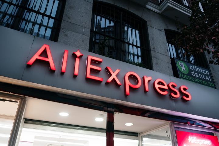 Una tienda AliExpress