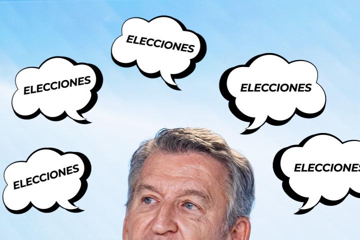 Alberto Núñez Feijóo y las elecciones.
