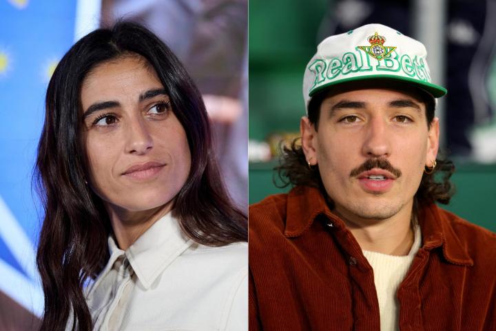 Carolina Yuste y Héctor Bellerín, en imágenes de archivo