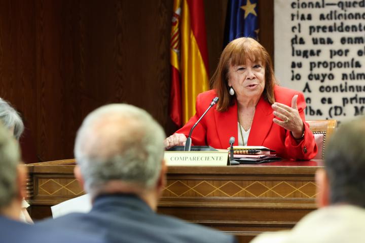 Cristina Narbona, presidenta del PSOE.
