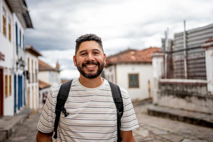 Un hombre brasileño.
