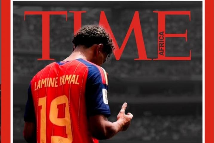 La portada de la revista 'Time' de África.