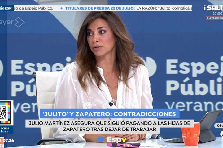 Mariló Montero en 'Espejo Público'.