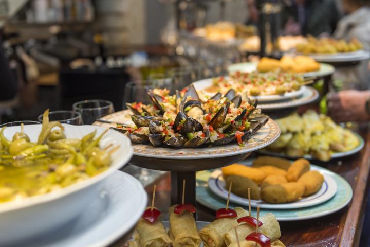 Imagen de archivo de una barra de un restaurante.