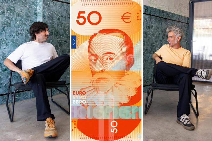 Los diseñadores Guillermo del Amo y Julián