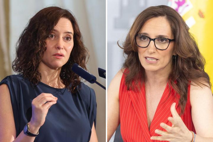 Mónica García responde a Isabel Díaz Ayuso.