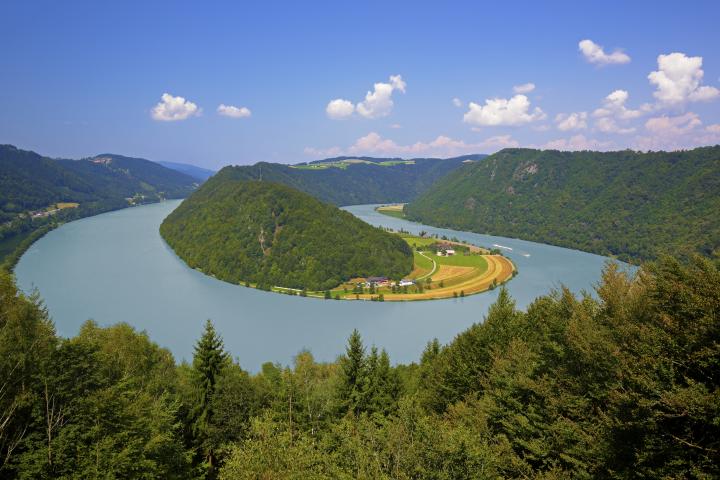 Valle del Danubio con Schloegener Schlinge