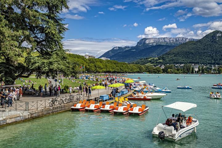 Lago de Annecy.