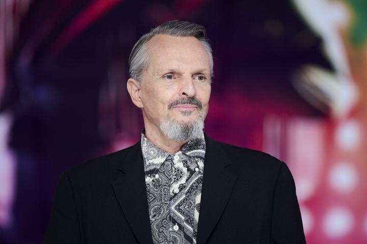 El cantante Miguel Bosé.