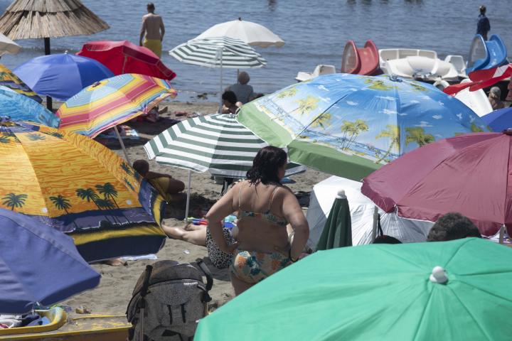Imagen de archivo de una playa.