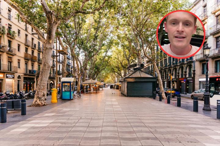 Kely, enfermera en España.