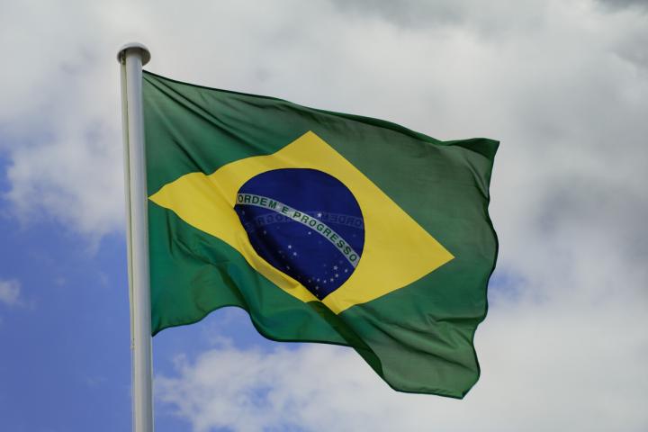 La bandera de Brasil