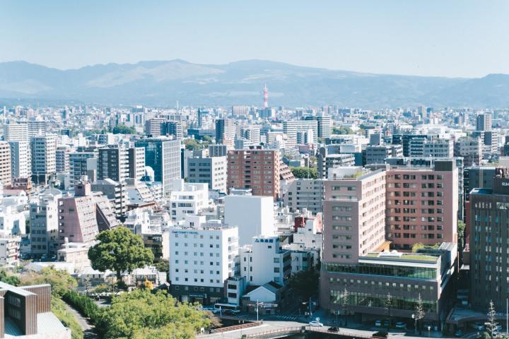 Vista general de Kumamoto, en Japón, epicentro del terremoto registrado el 28 de julio de 2026, en una imagen de archivo.