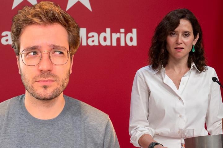 Alán Barroso e Isabel Díaz Ayuso