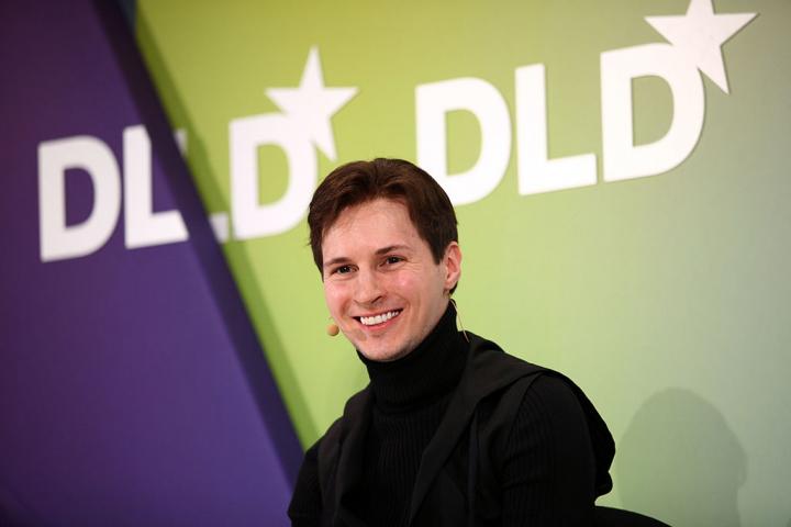 Pavel Durov, creador de Telegram, interviene durante la conferencia Digital Life Design en el HVB ​​Forum, el 24 de enero de 2012, en Múnich (Alemania).