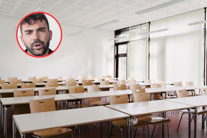 Ángel, profesor y gestor del aula.