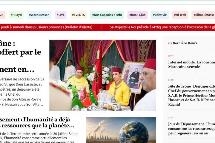 Portada de Le Matin