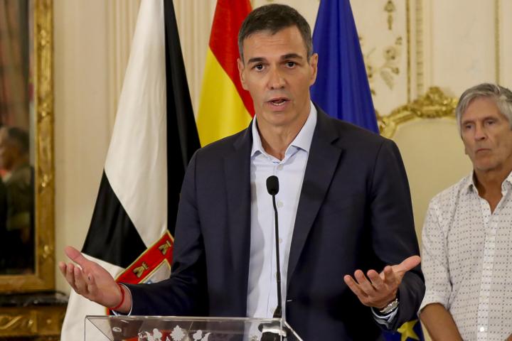 Sánchez en Ceuta el 31 de julio de 2026.