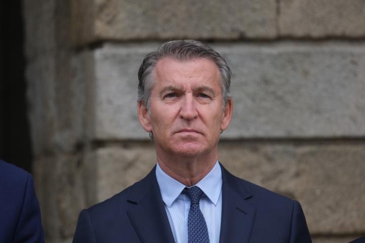Alberto Núñez Feijóo, presidente del Partido Popular.