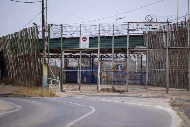 Frontera de Melilla.