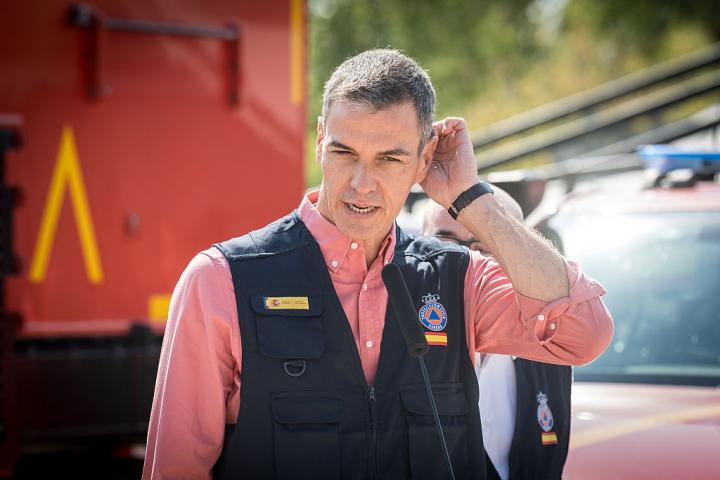 Pedro Sánchez en Navalcarnero.