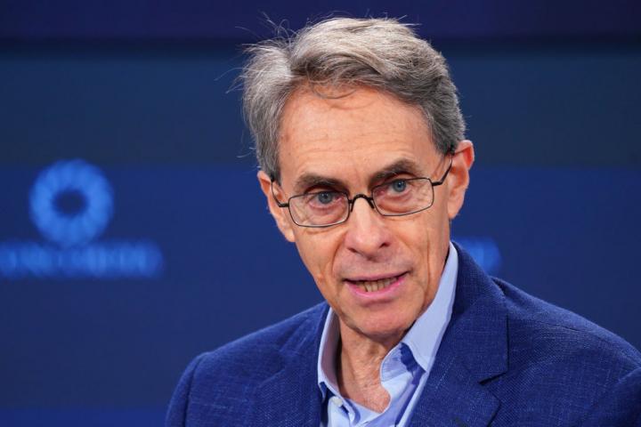 Kenneth Roth, exdirector ejecutivo de Human Rights Watch, interviene en la Cumbre Concordia 2022, en el hotel Sheraton de Nueva York (EEUU), el 20 de septiembre de 2022.
