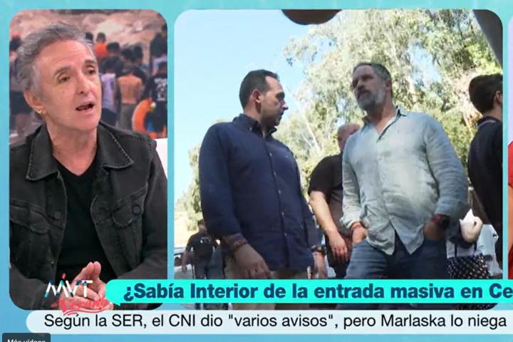 Ramoncín habla así de la crisis de Ceuta.