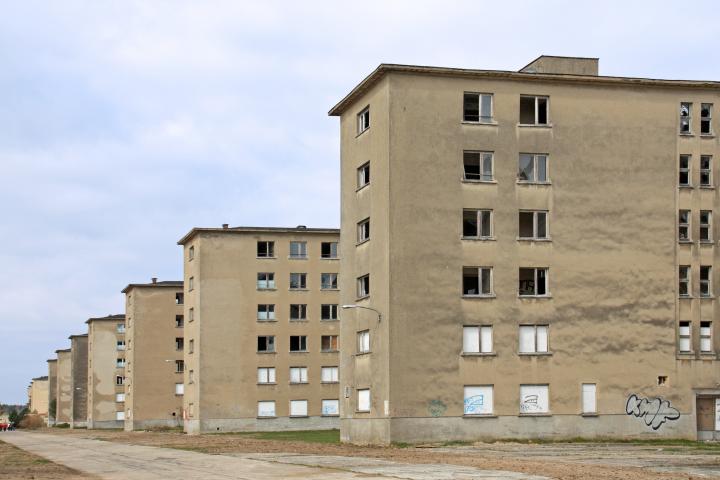 Ruinas de un resort en Prora.