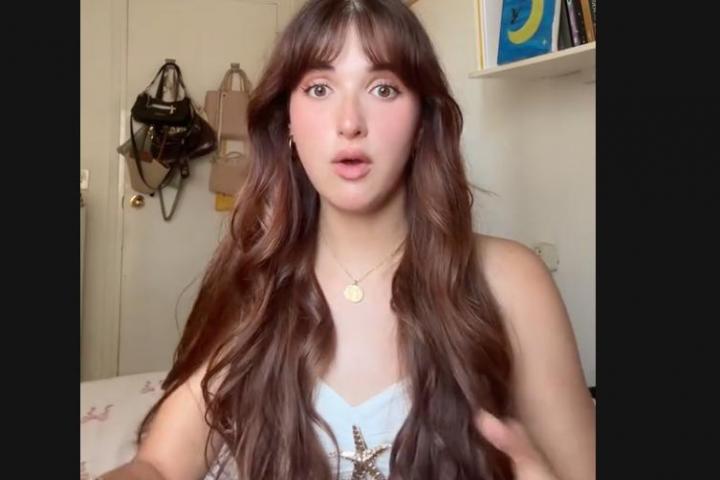 Triana Fernández, creadora de contenido.