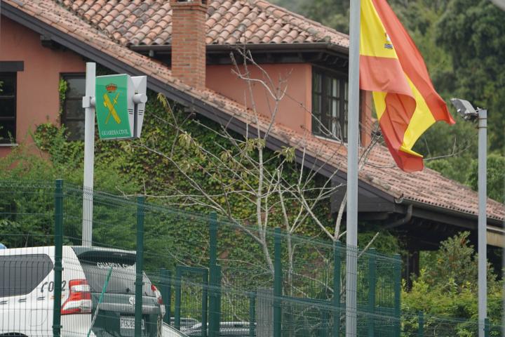 Vista del Cuartel de la Guardia Civil de Llanes.