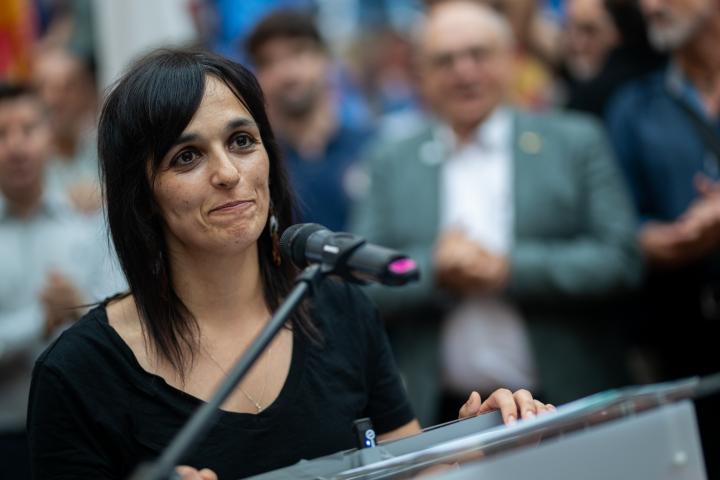 La líder de la formación ultra Aliança Catalana y alcaldesa de Ripoll, Sílvia Orriols, en una imagen de archivo.