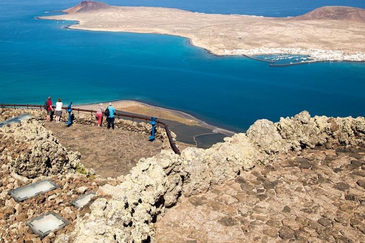 Vista de La Graciosa desde Lanzarote