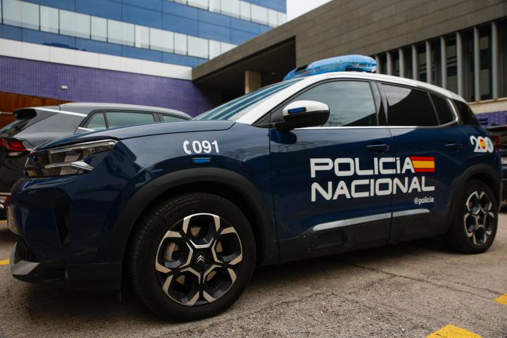 Coche de la Policía Nacional.
