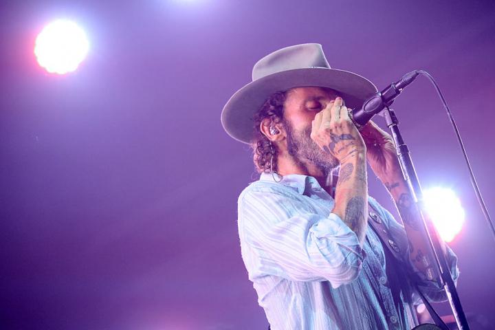 Leiva en el Movistar Arena de Madrid en junio de 2025.