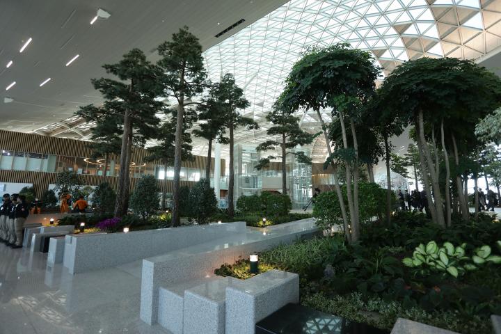 Aeropuerto Internacional de Incheon, en Corea del Sur.