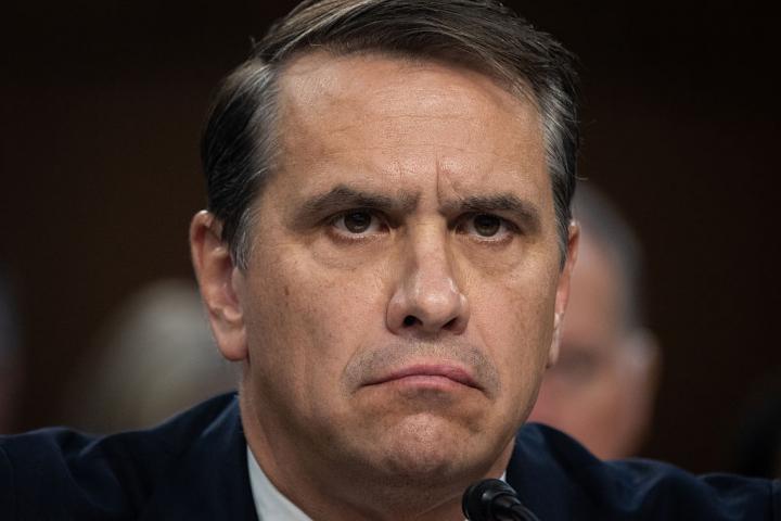 El fiscal general Todd Blanche, cuando era interino, durante su comparecencia ante el Comité Judicial del Senado para se confirmado, el 15 de julio de 2026, en Washington.