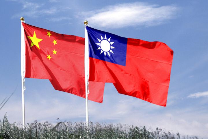 Las banderas de China y Taiwán, en una imagen de archivo