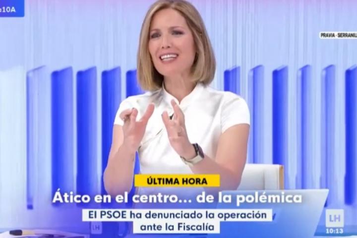Silvia Intxaurrondo, este lunes en 'La Hora de La 1'