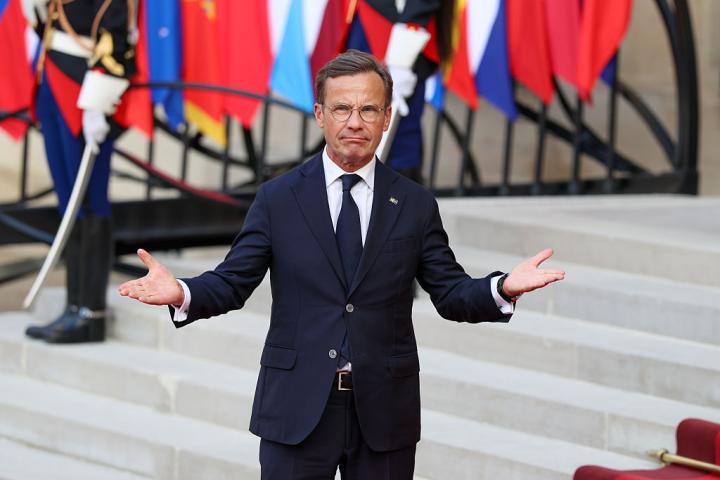 Ulf Kristersson, fotografiado el 13 de julio de 2026 en París.
