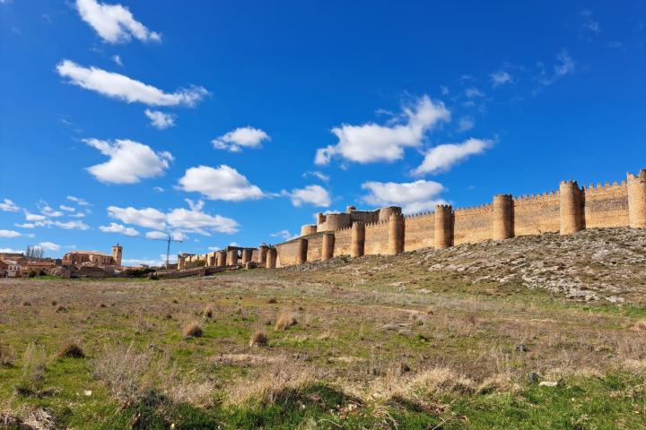 El castillo de Berlanga de Duero.