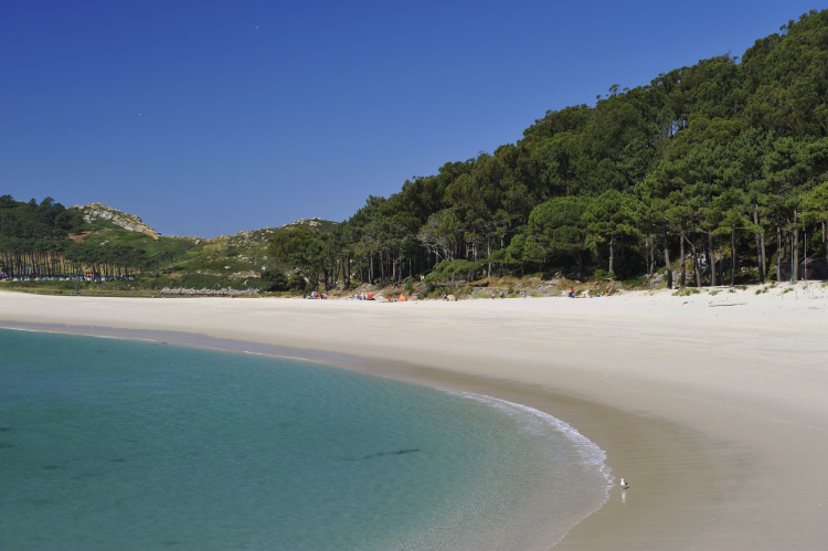La playa de Rodas, en una imagen de archivo