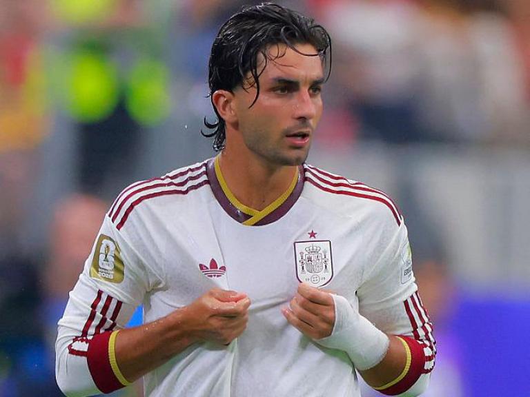 Ferrán Torres en el partido contra Portugal en el Mundial 2026.