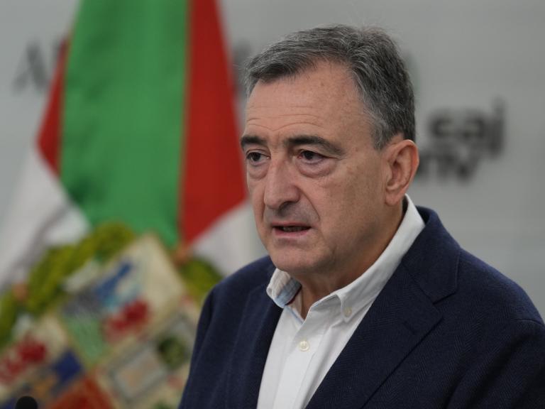 Aitor Esteban en un acto del PNV.