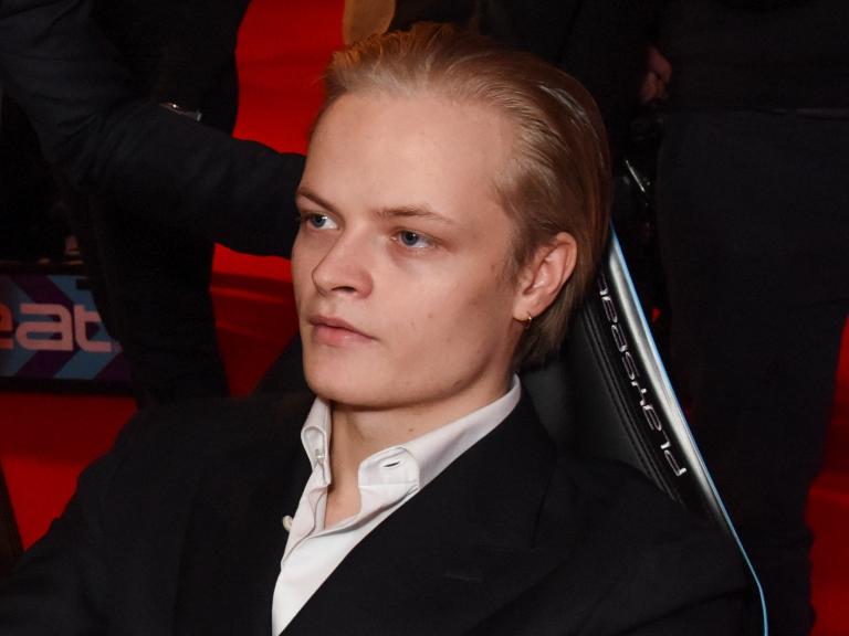 Marius Borg Høiby en un acto en Londres en 2018