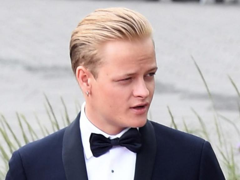Marius Borg Høiby en una de las celebraciones por el 18º cumpleaños de su hermana Ingrid Alexandra de Noruega