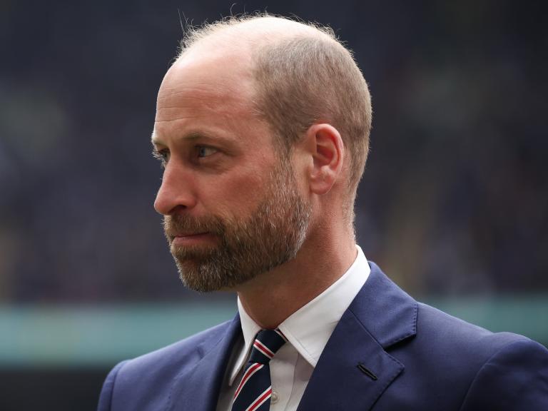 El príncipe Guillermo, duque de Cornualles, en un partido de fútbol en Londres