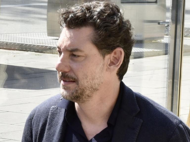 Jonathan Andik a la salida del Juzgado de Instrucción número 5 de Martorell en los que declaró como investigado por el presunto homicidio de Isak Andic