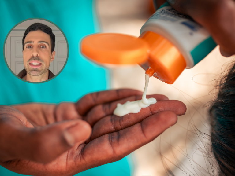 El dermatólogo Alex Docampo se refiere a las cremas solares.